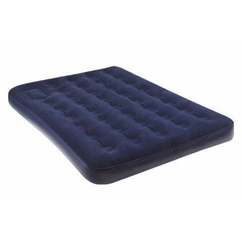 Summit Flocked Airbed Double 191 x 137 x 22cm