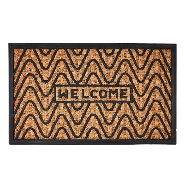 Groundsman Rubber & Coir Mat 75 x 45cm