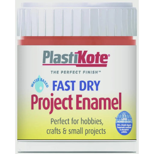 PlastiKote Fast Dry Enamel Brush On Insignia Red - 59ml Bottle