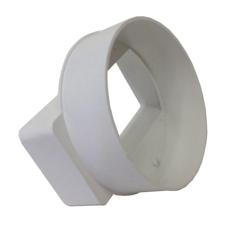Manrose Adaptor Round To Rectangular Adaptor 4"/100mm/110x54mm