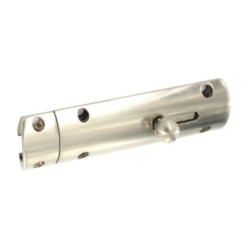 Securit Brushed Nickel Door Bolt 100mm