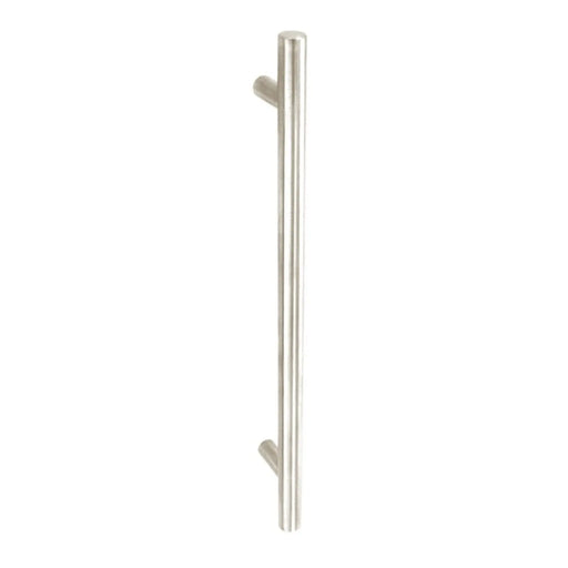 Securit Plain Bar Handle Satin Nickel 96mm