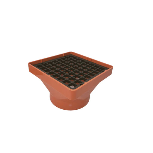 Davant Underground Square Gully Hopper Grid 110mm