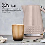 Tower Solataire Latte Kettle 3kw 1.5L