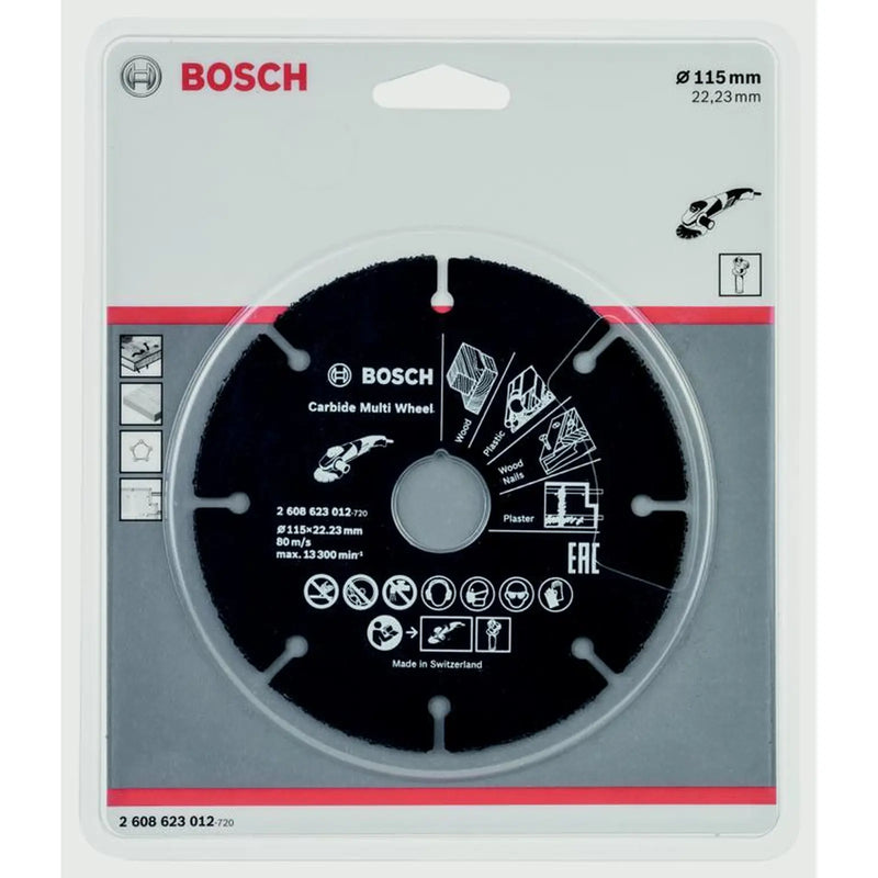 Bosch Carbide Multi Wheel 115mm