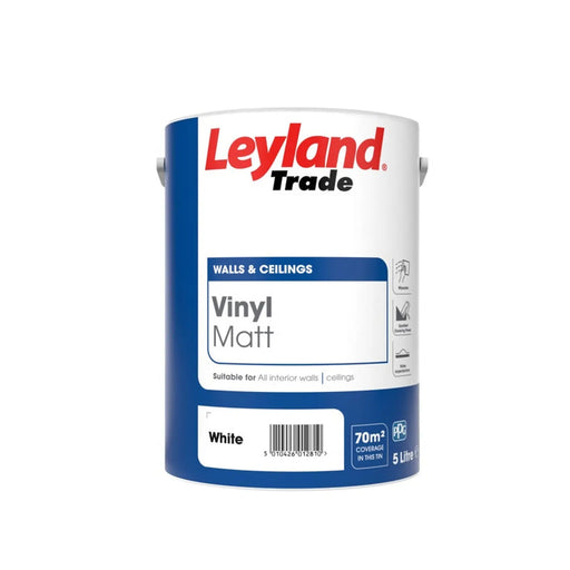 Leyland Trade Vinyl Matt 5L White