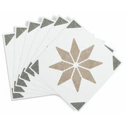 Stax d-c-fix® Self Adhesive Wall Tile Alia Olive 15cm x 15cm / Pack Of 6