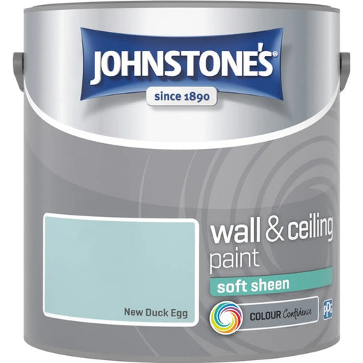 Johnstone's Wall & Ceiling Soft Sheen 2.5L New Duck Egg