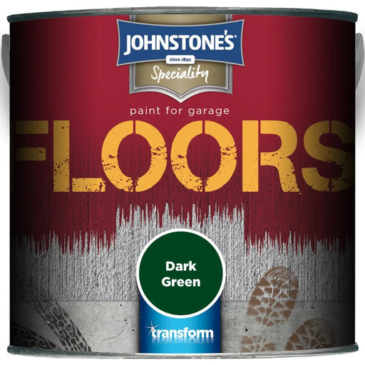 Johnstone's Garage Floor Paint 2.5L Dark Green