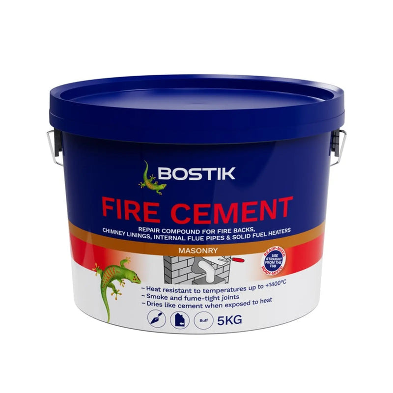 Bostik Fire Cement - Buff 5kg