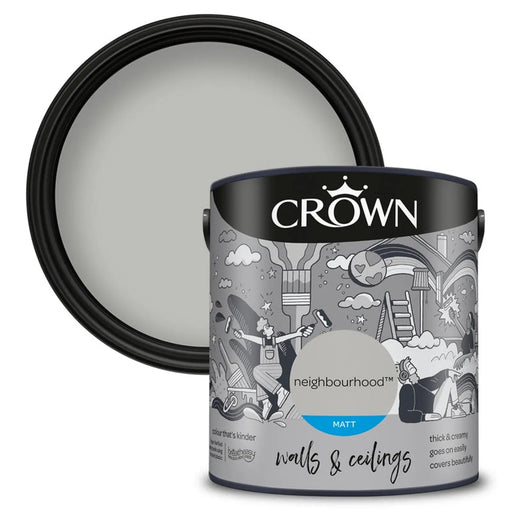 Crown Walls & Ceilings Matt 2.5L Neighbourhood