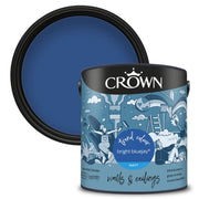Crown Walls & Ceilings Matt 2.5L Bright Bluejay