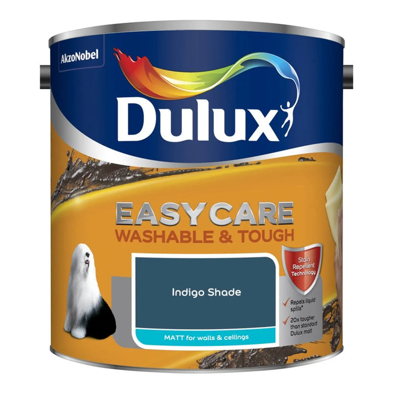 Dulux Easycare Washable & Tough Matt 2.5L Indigo Shade