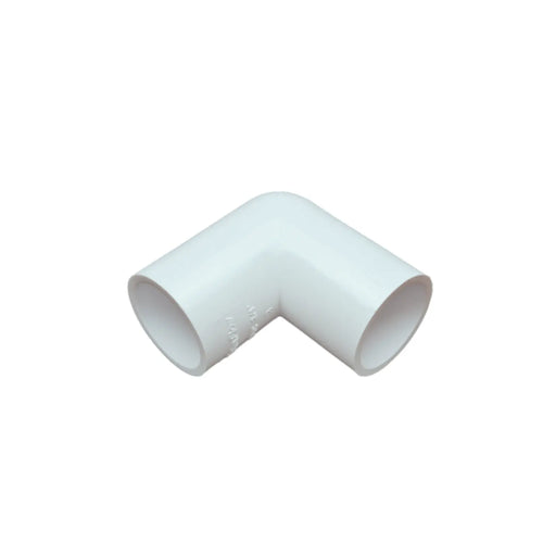 Davant Overflow Knuckle 90° Bend White Pack 10 21.5mm