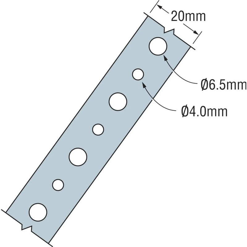 Simpson Strong Tie Fixing Band 20mm x 10m