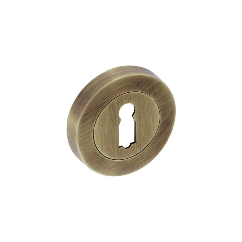 Smiths Architectural Escutcheon Lock Screw On Rose Antique Bronze