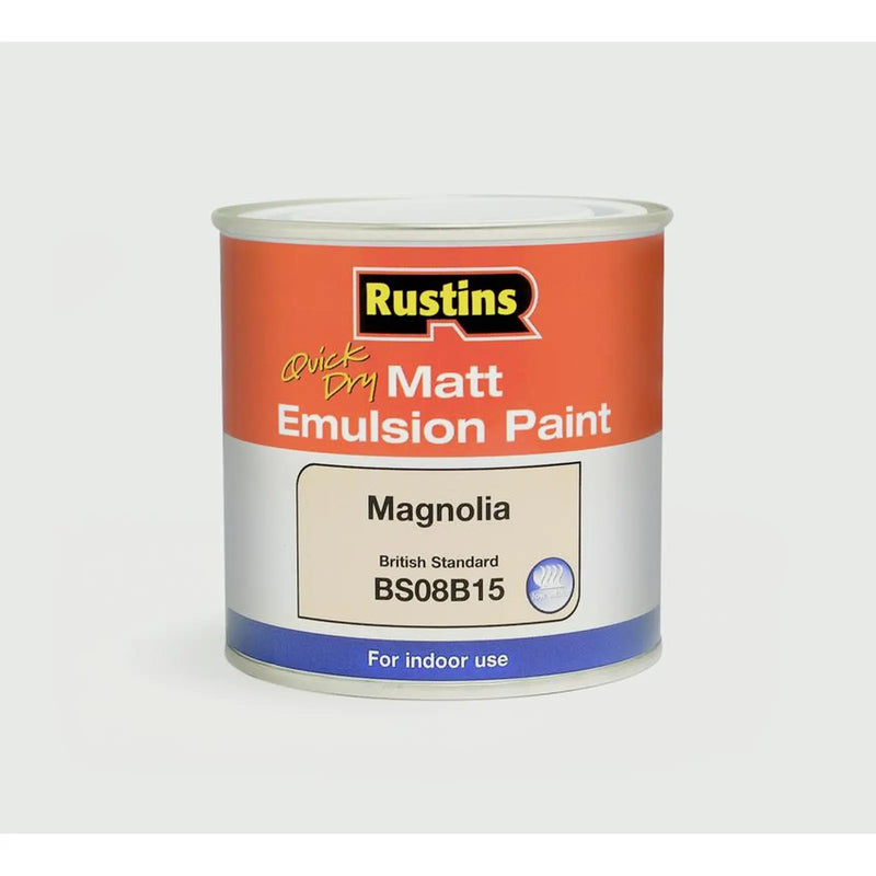 Rustins Matt Emulsion 500ml Magnolia
