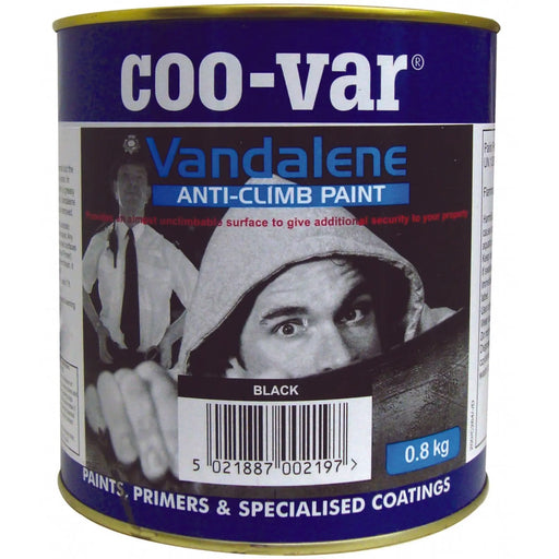 Coo-Var Vandalene Anti-Climb Paint - Black 1Lt