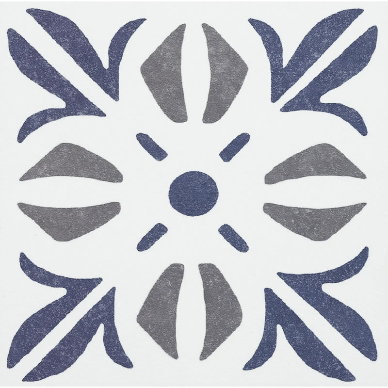 Stax d-c-fix® Self Adhesive Wall Tile Cuba Blue 15cm x 15cm / Pack Of 6