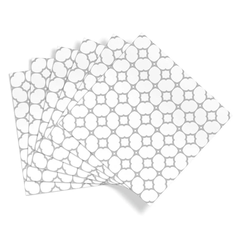 Stax d-c-fix® Self Adhesive Floor Tiles 11 Piece 1sqm Bloomy Grids
