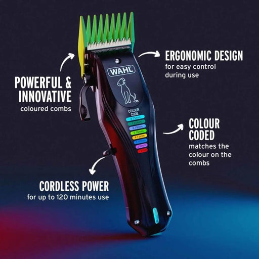 Wahl Clipper Kit Colour Pro Pet Lithium