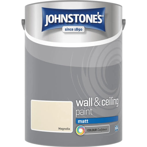 Johnstone's Wall & Ceiling Matt 5L Magnolia