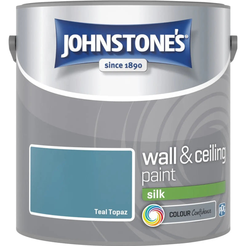 Johnstone's Wall & Ceiling Silk 2.5L Teal Topaz