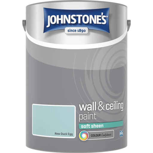 Johnstone's Wall & Ceiling Soft Sheen 5L New Duck Egg