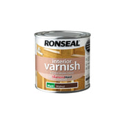 Ronseal Interior Varnish Matt 250ml Walnut