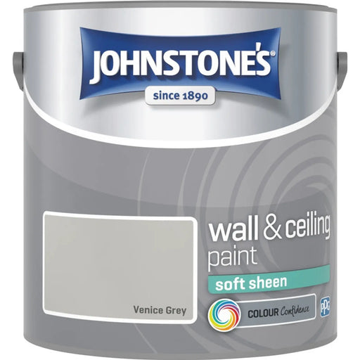 Johnstone's Wall & Ceiling Soft Sheen 2.5L Venice Grey
