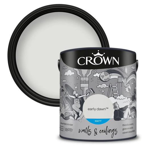 Crown Walls & Ceilings Matt 2.5L Early Dawn