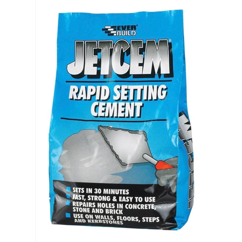 Everbuild Jetcem Rapid Setting Cement 3kg