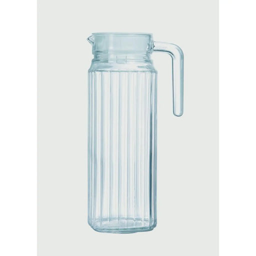 Luminarc Quadro Fridge Jug - White Lid 1.0L