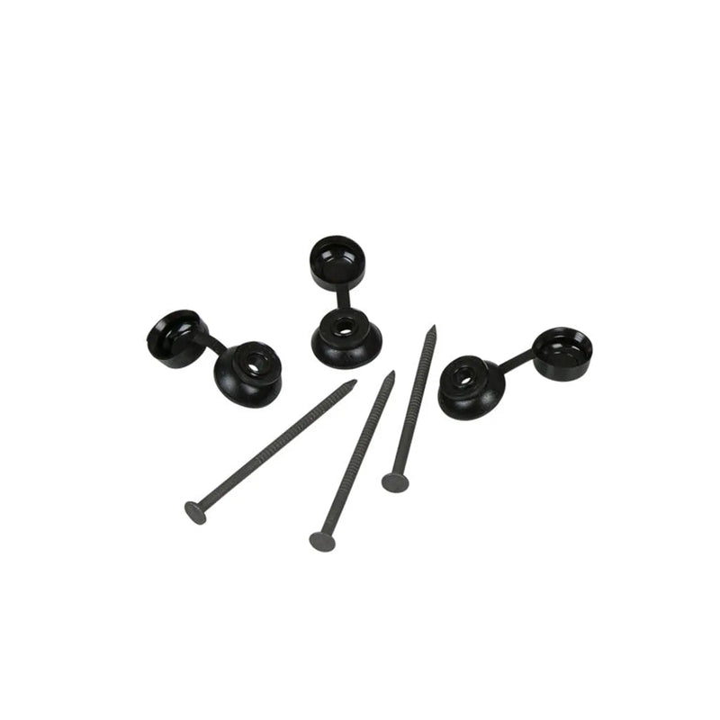 Ariel Coroline Fixings Pack Of 20 Black