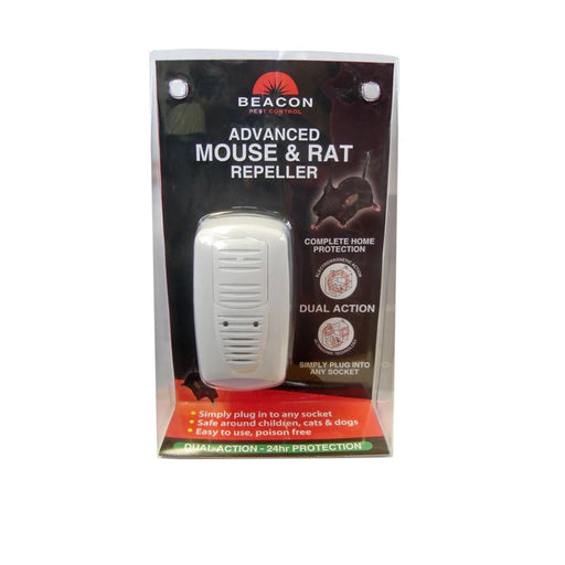 Rentokil Advanced Mouse & Rat Repeller - Dual Action Single Unit
