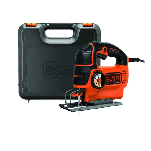 Stax Black & Decker 520W Variable Speed Compact Jigsaw with blade and Kit box