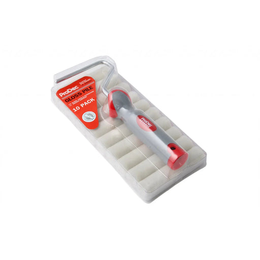 ProDec 4" Gloss Mini Rollers & Frame Pack 10