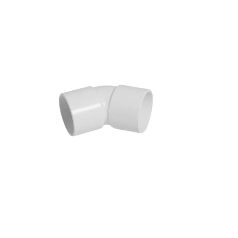 Davant Solvent Weld Obtuse 45° Bend White 40mm
