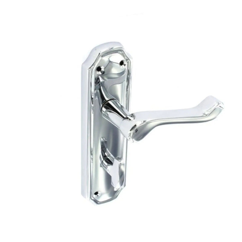 Securit Kempton Chrome Bathroom Handles (Pair) 170mm