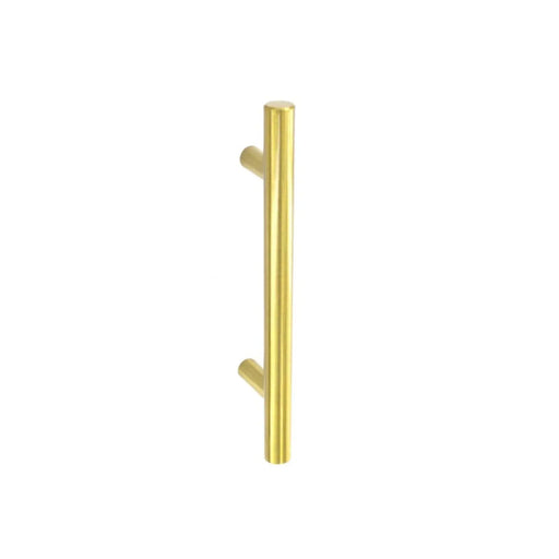 Securit Plain Bar Handle Satin Brass 96mm