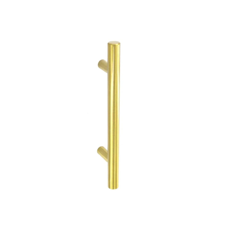 Securit Plain Bar Handle Satin Brass 96mm