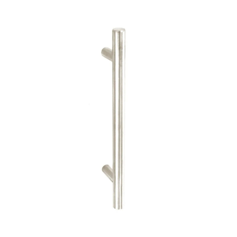 Securit Plain Bar Handle Satin Nickel 128mm