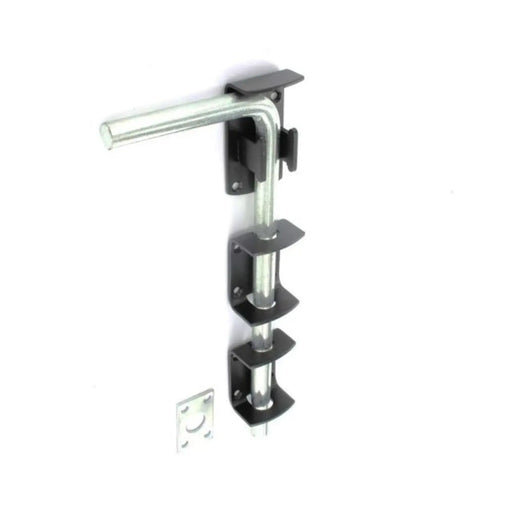 Securit Garage Door Bolt Black 375mm