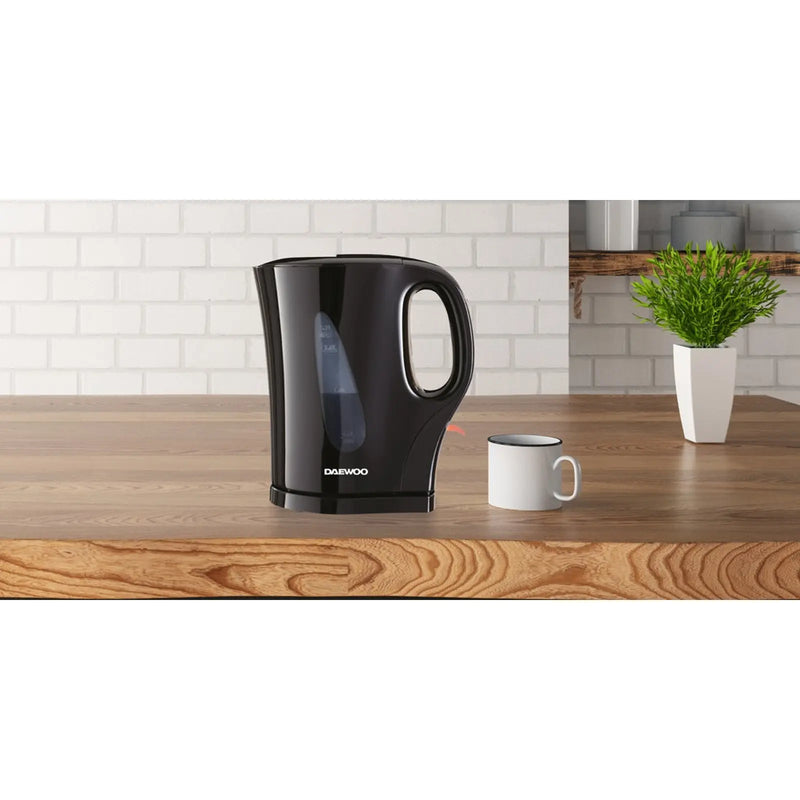 Daewoo Plastic Kettle 1.7L Black