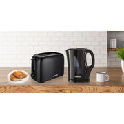 Daewoo Plastic Kettle 1.7L Black