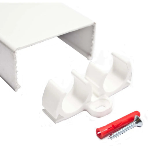 Ecostar Trunking With Clips 22mm
