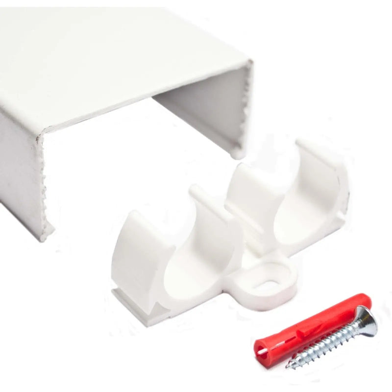 Ecostar Trunking With Clips 22mm