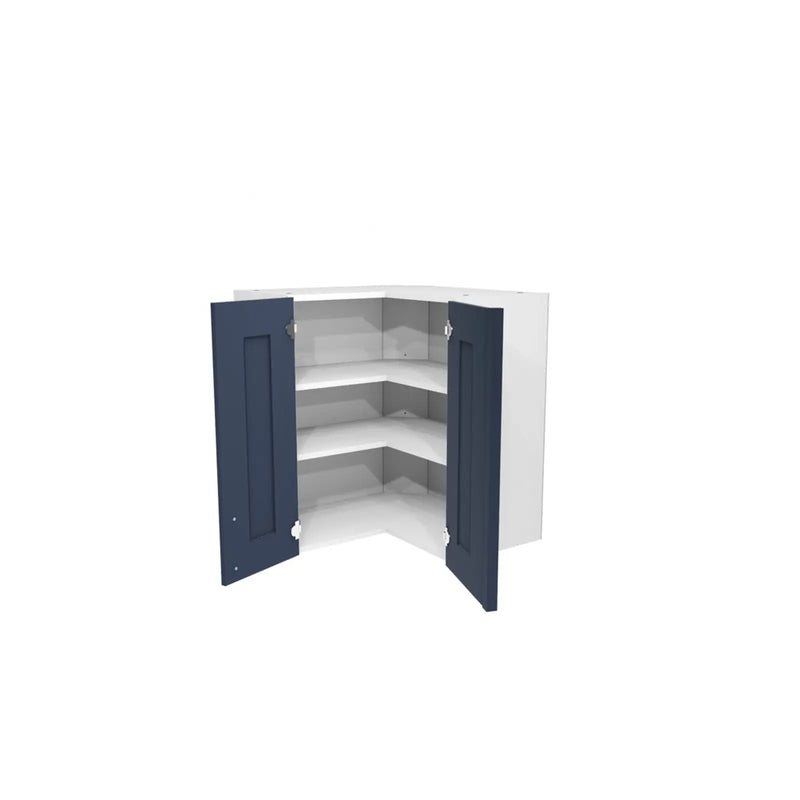 Gower Rapide+ Verona Navy L Shaped Wall Unit 635mm x 635mm