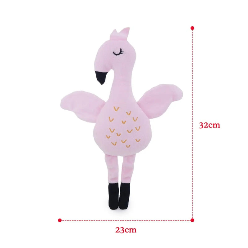 ROSEWOOD Eco Friendly Flamingo Dog Toy