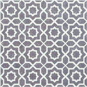 Stax d-c-fix® Self Adhesive Wall Tile Lina Grey 15cm x 15cm / Pack Of 6